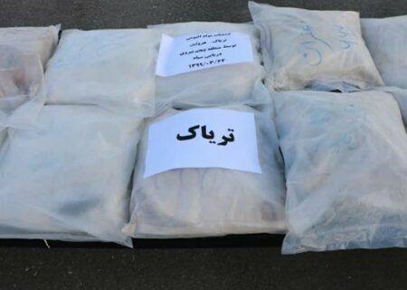 کشف یک محموله بزرگ مواد مخدر در شیراز