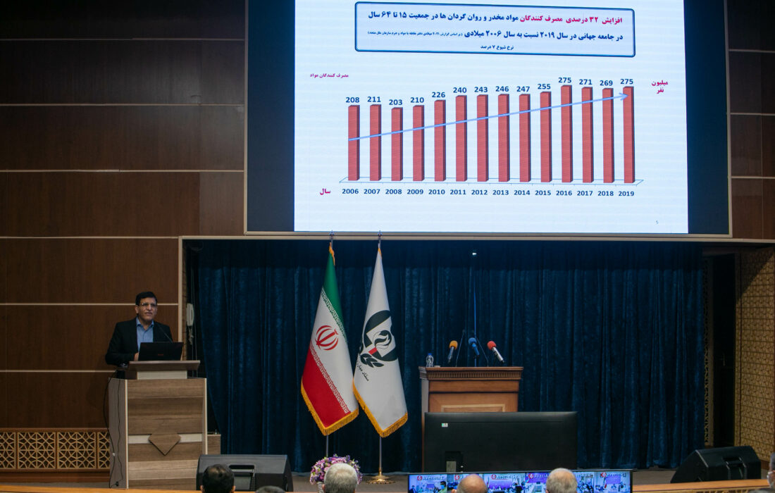۲۷۵ میلیون نفر مصرف کننده مواد مخدر در دنیا وجود دارد