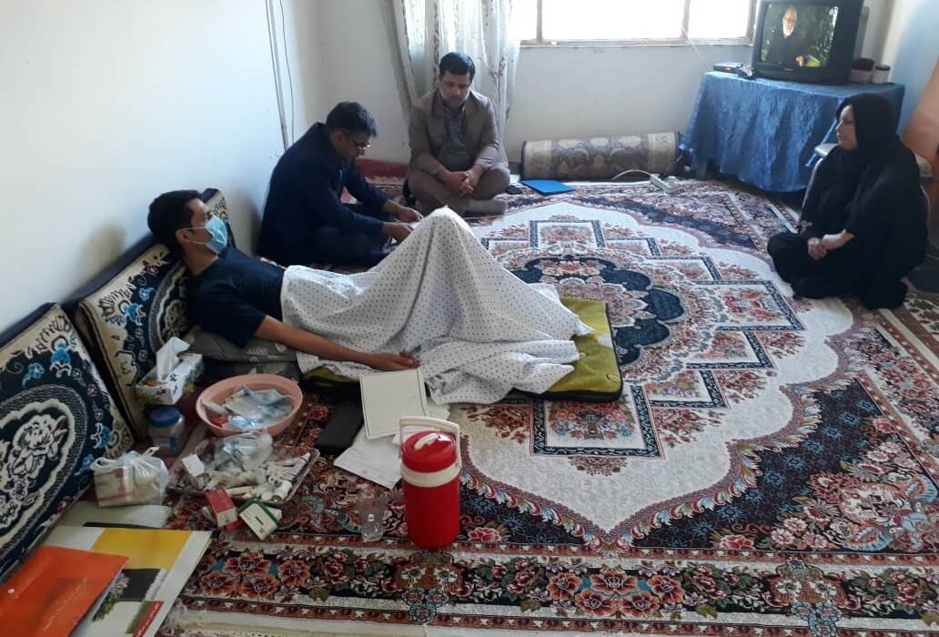 دیدار با خانواده شهید مبارزه با مواد مخدر استان خراسان رضوي
