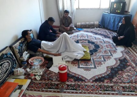 دیدار با خانواده شهید مبارزه با مواد مخدر استان خراسان رضوي