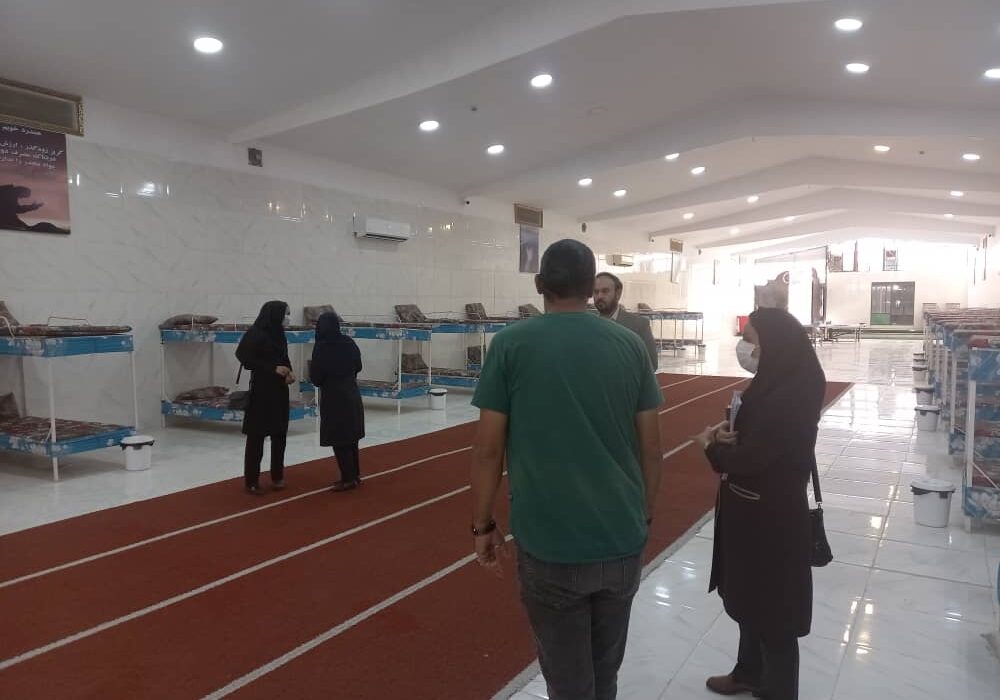بازدید از مرکز درمانی و بازپروری معتادان ماده ۱۶ شهرستان رباط کریم