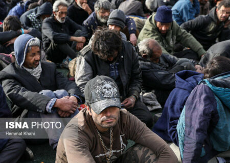 جمع‌آوری ۲۳۵ معتاد متجاهر در پایتخت در آخرین روزسال ۱۴۰۱