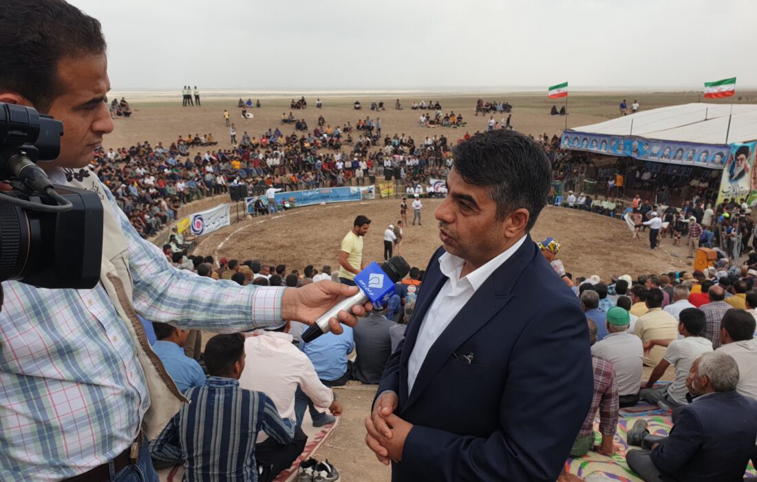 برگزاری مسابقات منطقه ای کشتی با چوخه در شهر گرماب با شعار همه با هم نه به اعتیاد