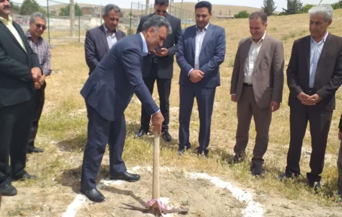 کلنگ زنی خانه ورزش، نشاط و تندرستی روستایی سرونو استان کرمانشاه