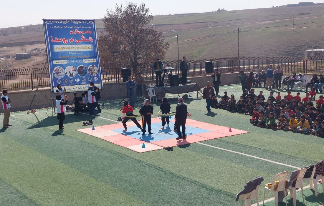 افتتاحيه مسابقات ورزشی جام ياريگران زندگي در روستاهاي خراسان شمالي