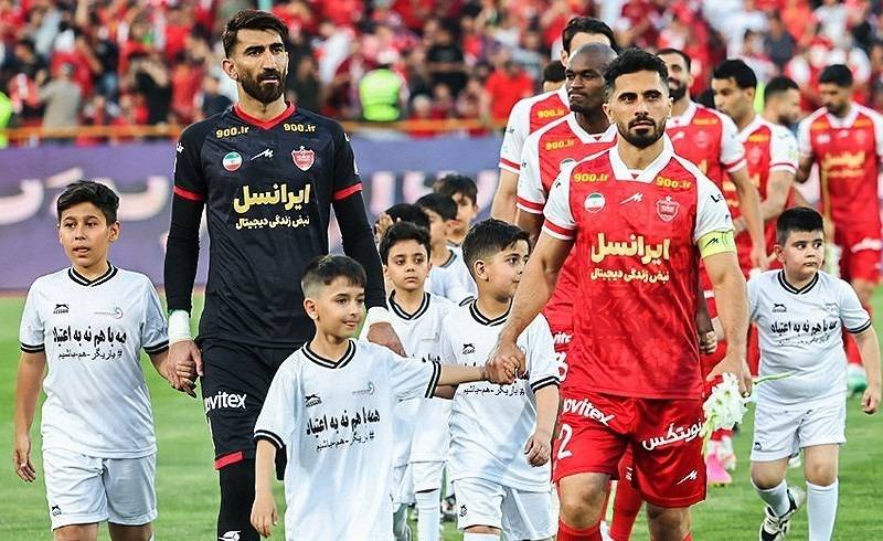 برگزاری دیدار تیم های پرسپولیس و مس رفسنجان با شعار «نه به اعتیاد»