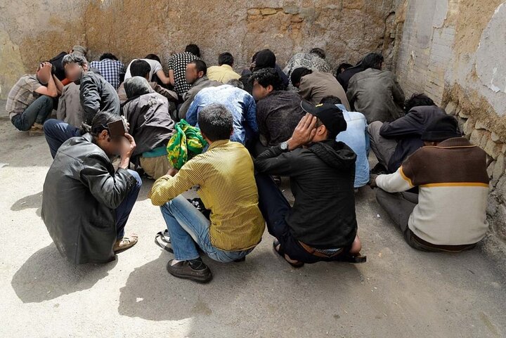 ۱۶۲ معتاد متجاهر در مشهد جمع‌آوری شدند