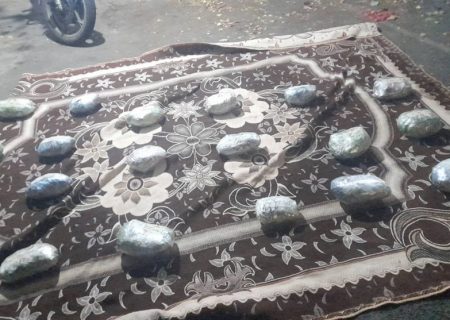 کشف ۶۵ کیلوگرم انواع مواد مخدر در جاده چالوس