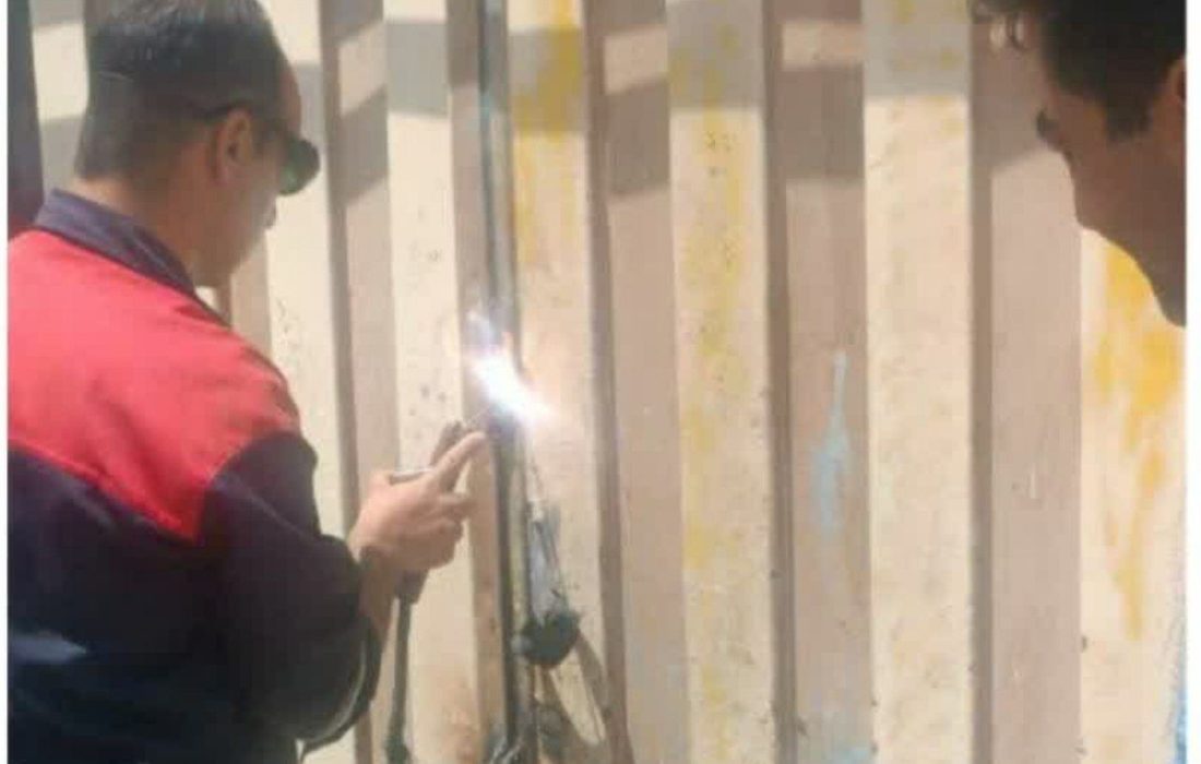 پلمب محل توزیع مواد مخدر و پاتوق معتادان در نیشابور