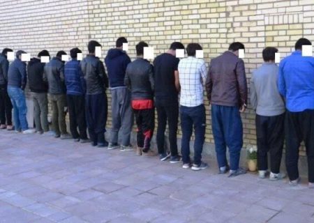 دستگیری ۴۵ معتاد پرخطر در مرند