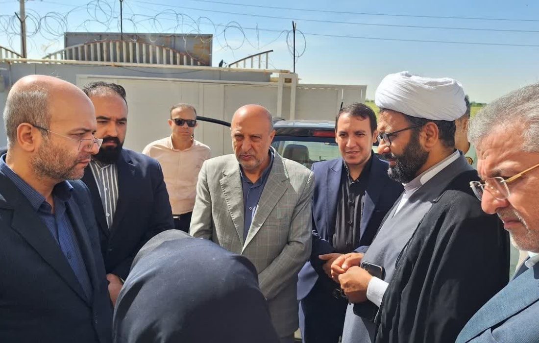 مسئولان استان قزوین از کمپ ماده ۱۶ در شهر الوند بازدید کردند