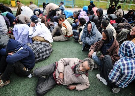 جمع‌آوری بیش از ۱۸۰۰ معتاد خیابانی در کرج