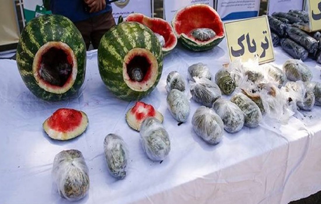 کشف تریاک با طعم هندوانه