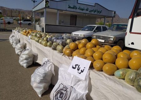 ۱۱۱ کیلو مواد مخدر شیشه از یک تریلی در حین ورود به کشور کشف شد