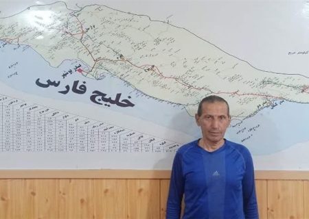 دوچرخه‌سوار مازندرانی با پیام «ورزش آری – اعتیاد هرگز» به بوشهر رسید