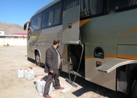 کشف مواد افیونی جاساز در اتوبوس مسافربری