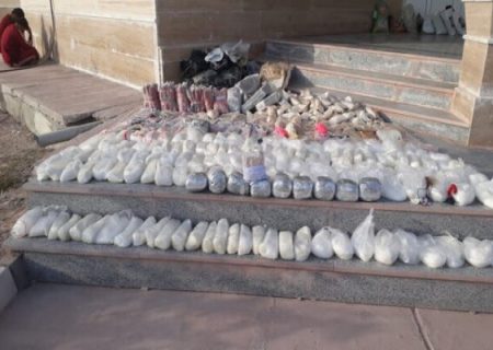 انهدام ۲ باند بزرگ مواد مخدر در مرزهای سیستان و بلوچستان