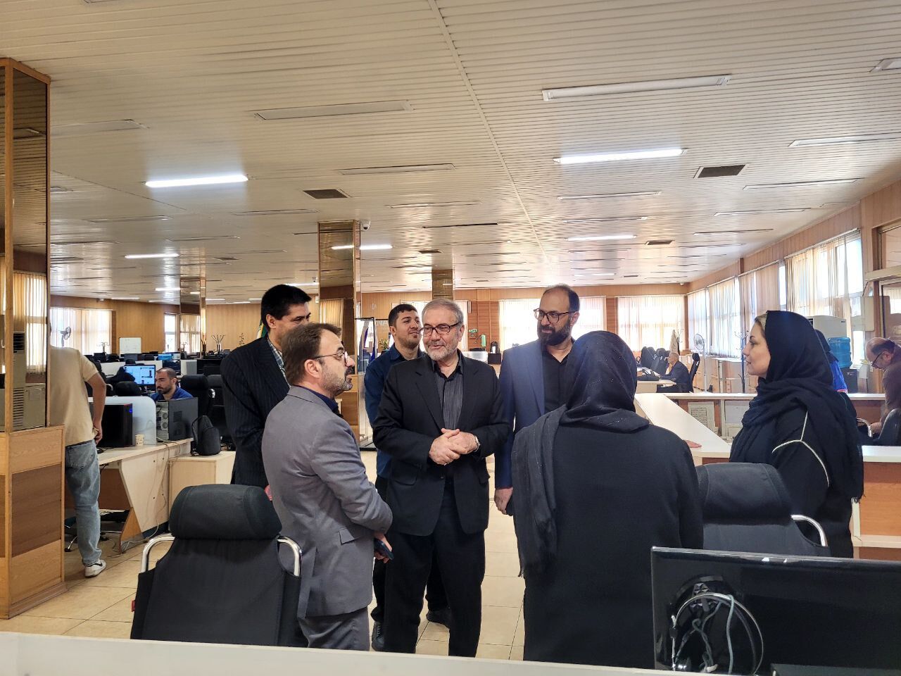 نماینده رئیس‌جمهور و دبیرکل ستاد مبارزه با مواد مخدر از ایرنا بازدید کرد