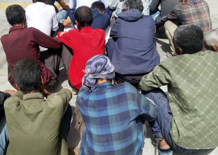 جمع آوری معتادان متجاهر در صالح آباد