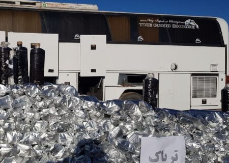 کشف ۸۸ کیلوگرم تریاک از یک دستگاه اتوبوس در نی ریز