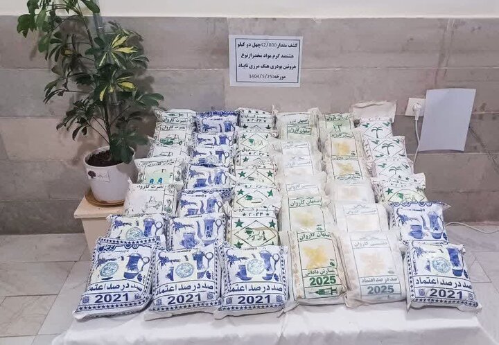 کشف محموله مواد مخدر و دستگیری قاچاقچیان در هنگ مرزی تایباد