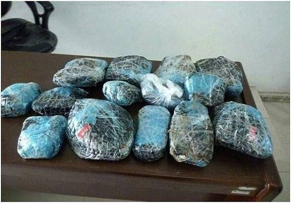 کشف ۳۰ کیلو تریاک در یک عملیات مشترک در زنجان