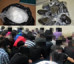 جمع آوری و دستگیری معتادان و سوداگران مرگ در تالش