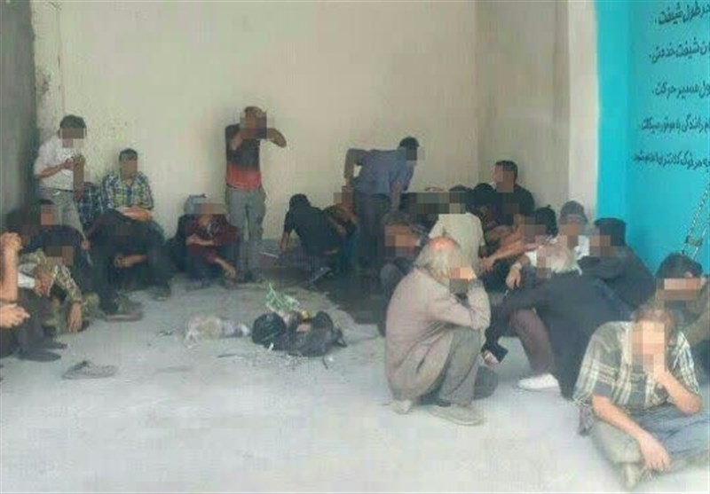 جمع‌آوری ۶۶ معتاد متجاهر در ورامین