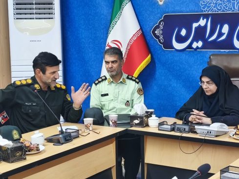 پیشگیری اعتیاد محور گفتگوهای جلسه شورای دهیاران بخش مرکزی ورامین