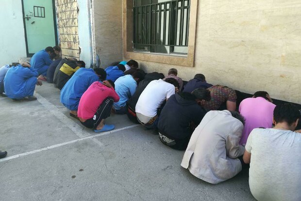 جمع‌آوری ۱۵۳ معتاد متجاهر در اسلامشهر