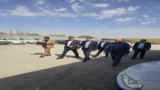 بازدید دادستان مرکز خراسان رضوی از پارکینگ‌های شورای هماهنگی مبارزه با مواد مخدر