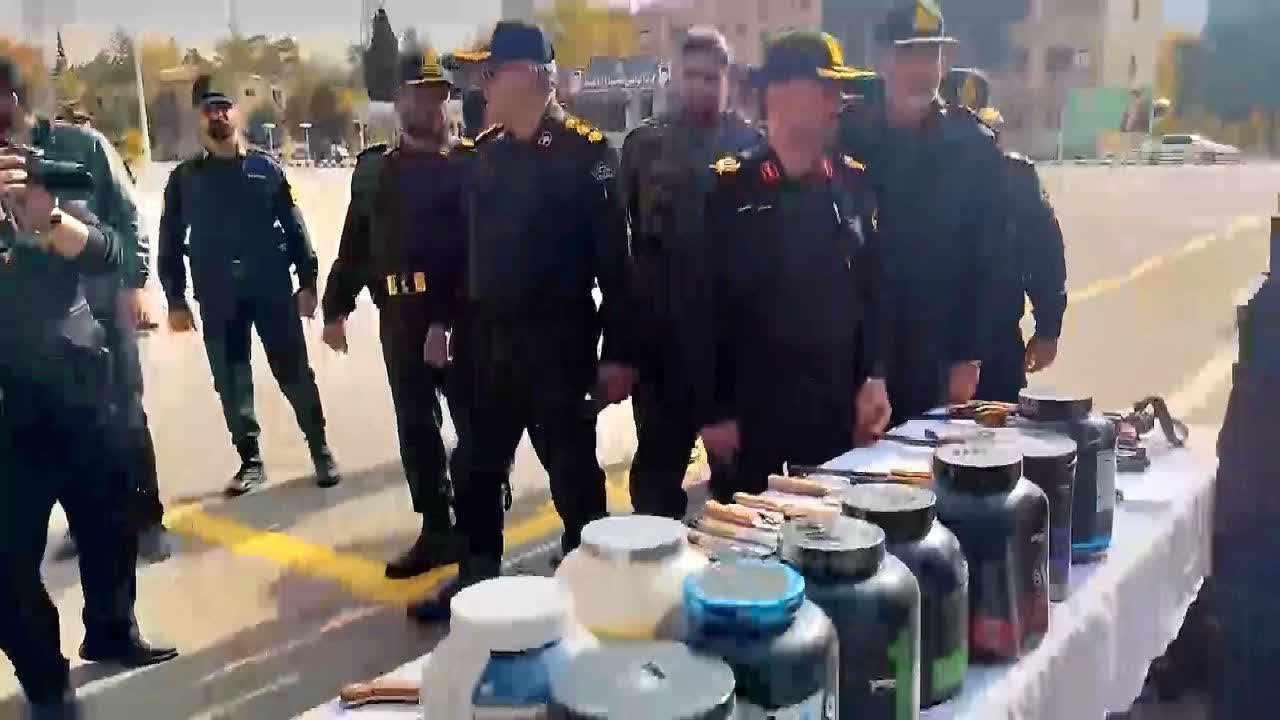 ضبط محموله سنگین روانگردان در رزمایش پاکسازی محلات خرمآباد