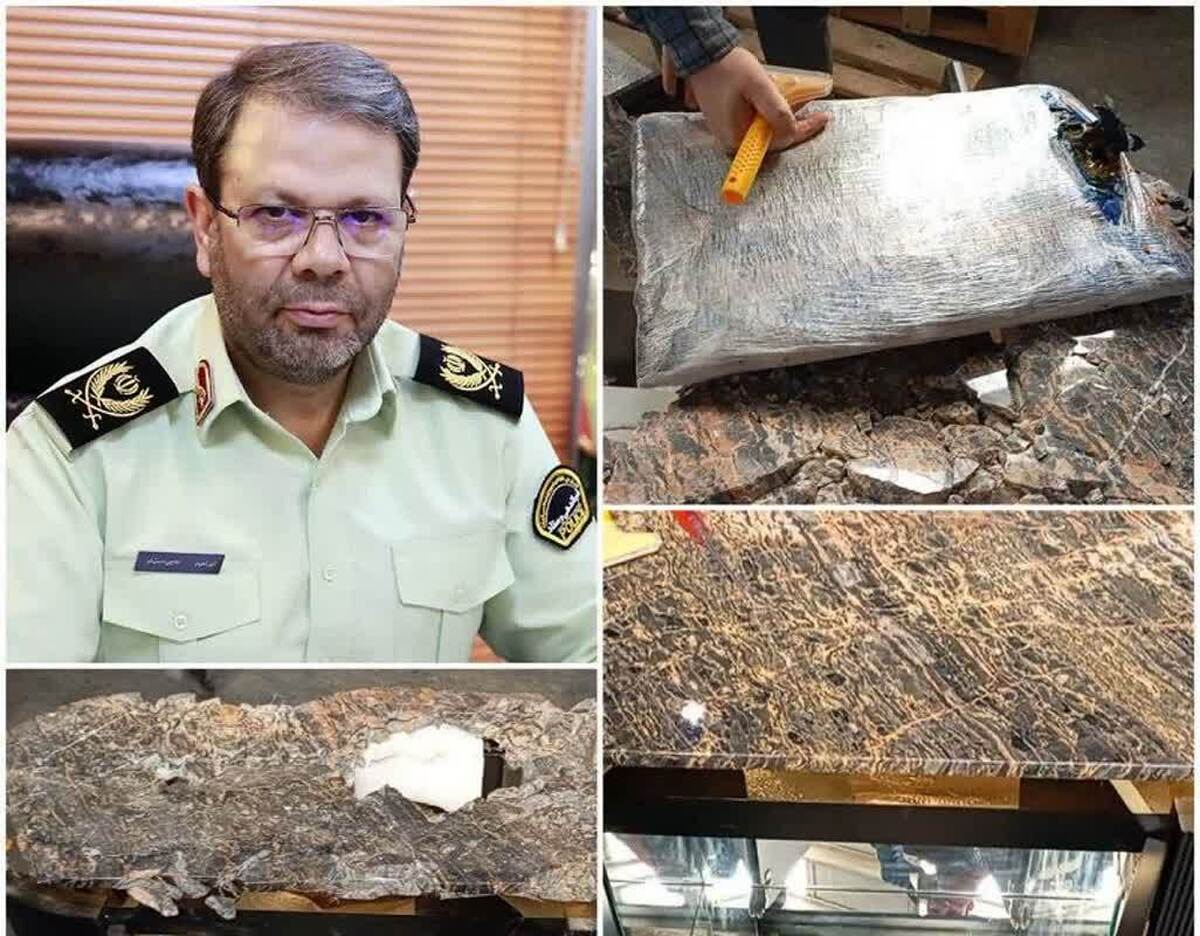 کشف بیش از ۶ کیلو گرم مواد مخدر جاسازی شده در کنسول آینه در فرودگاه امام خمینی (ره)