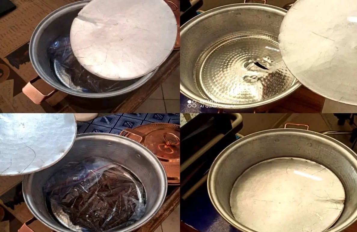 کشف موادمخدر جاسازی شده در قابلمه مسی به مقصد انگلستان