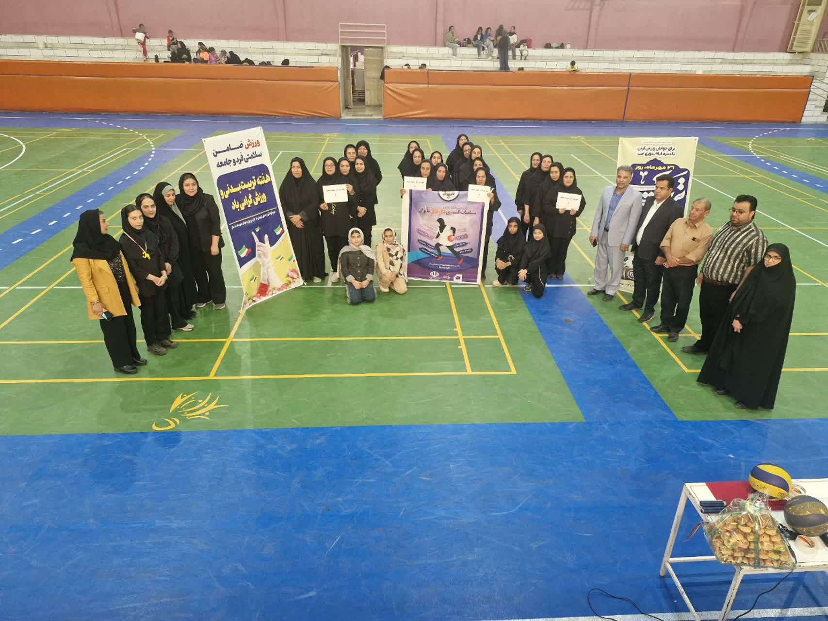 برگزاری مسابقه دژابال بانوان در لارستان فارس با هدف افزایش نشاط اجتماعی و کاهش گرایش به مواد مخدر