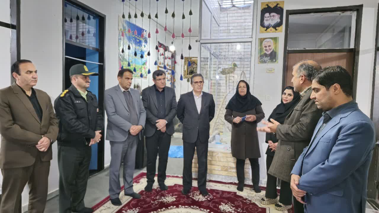 بازدید از کمپ درمانی و بازتوانی ویژه بانوان تبسم زندگی در شهرستان گناباد