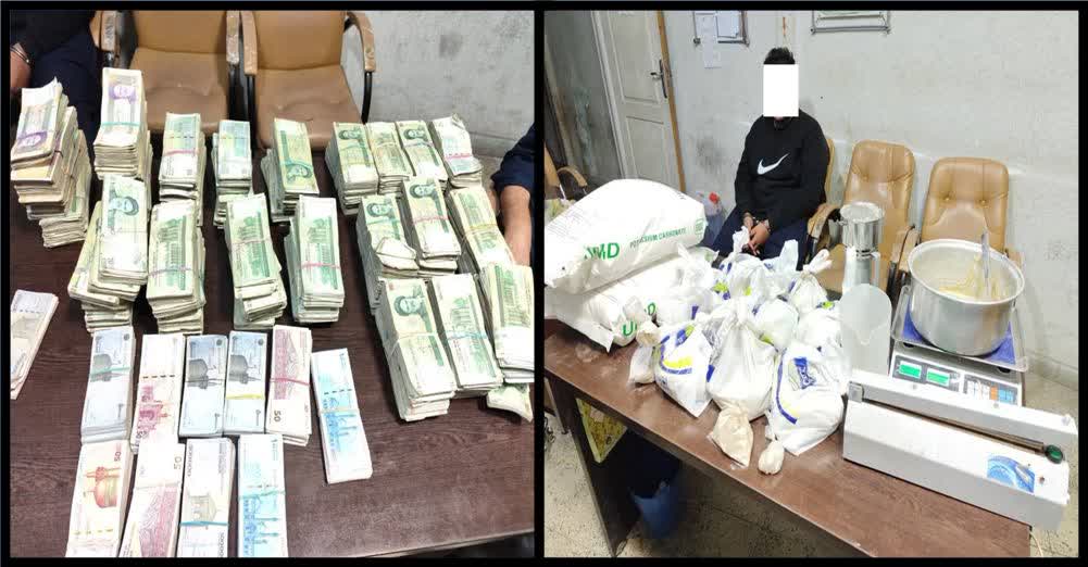 بازداشت ۳ قاچاقچی موادمخدر با محموله‌های شیشه و هروئین در غرب استان تهران