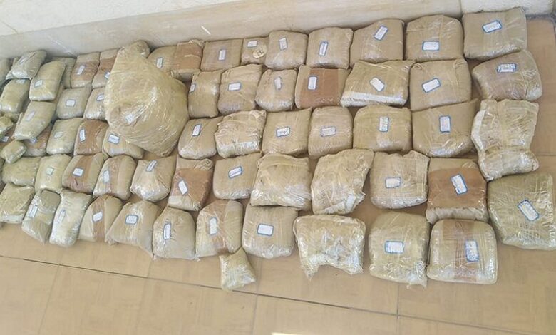 کشف و ضبط ۶۷۲ کیلوگرم مواد مخدر در اقلیم کردستان عراق طی ۶ ماه