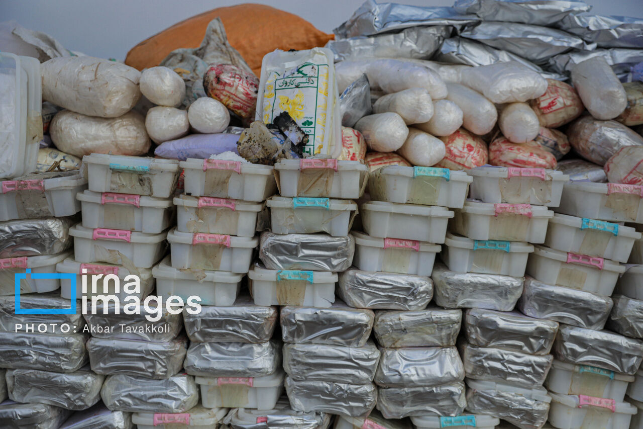 کشف حدود یک تن مواد مخدر در خراسان شمالی