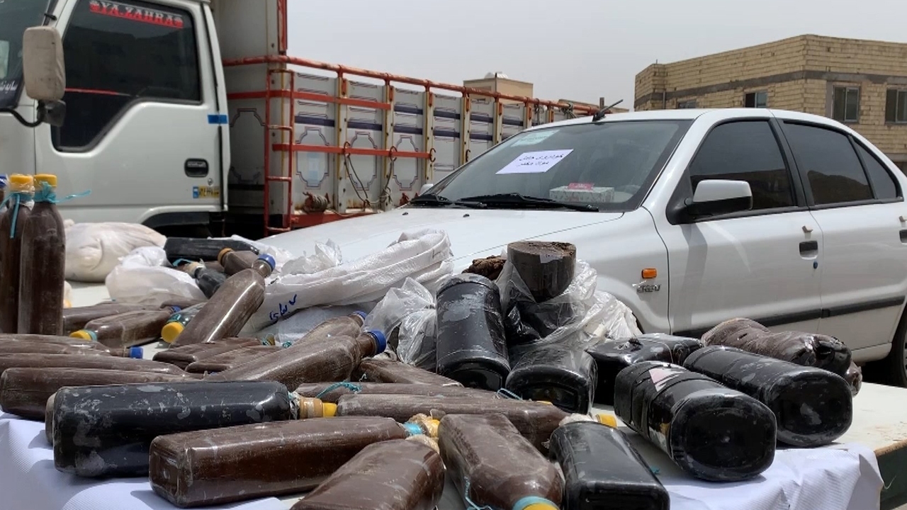 کشف ۱ و نيم تن انواع مواد مخدر و دستگيري ۴۲ قاچاقچي در عمليات پليس پايتخت