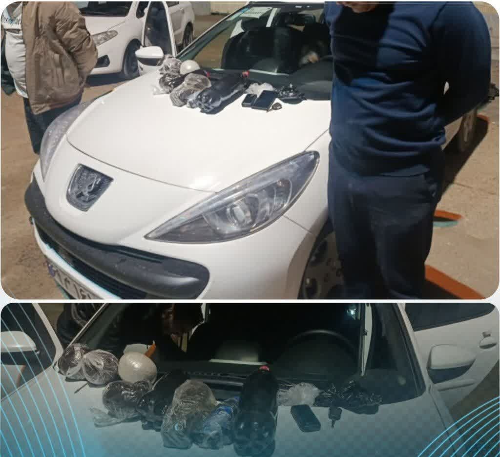 کشف ۱۸ کیلو مواد مخدر در خراسان شمالی 