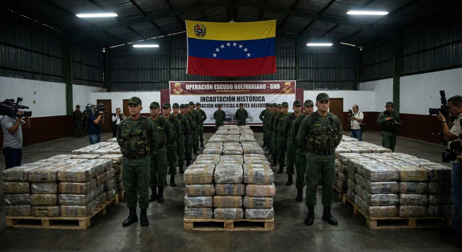 کشف ۷۰ تن مواد مخدر در ونزوئلا پس از قطع همکاری با آمریکا