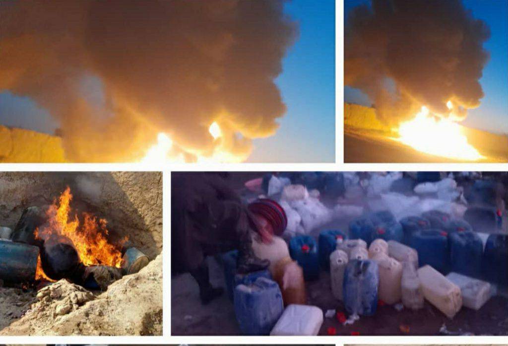 کشف و انهدام دو کارگاه تولید مواد مخدر در افغانستان