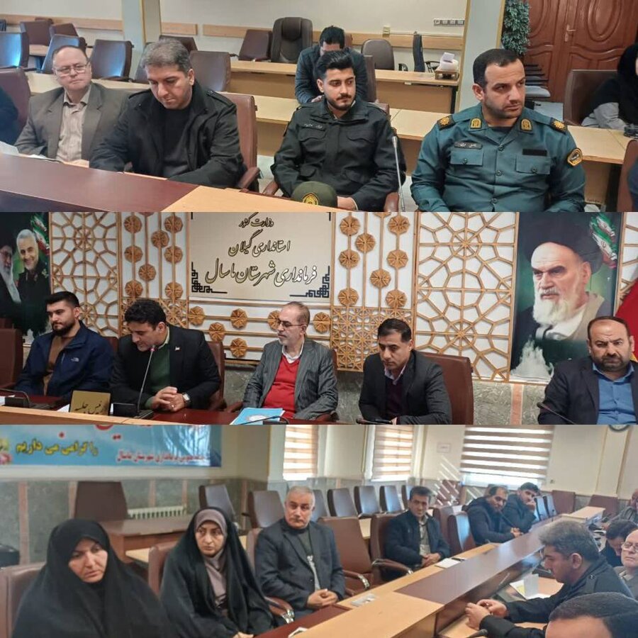 برگزاری جلسه شورای هماهنگی مبارزه با مواد مخدر شهرستان ماسال