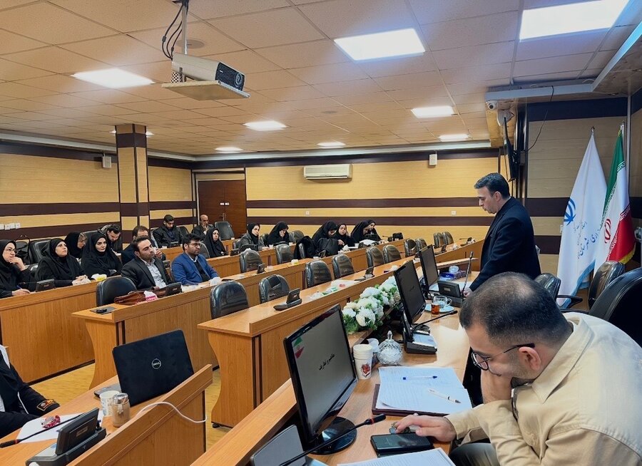 مددکاران اورژانس اجتماعی در دوره آموزشی مقابله با مواد مخدر