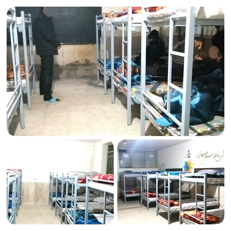 تداوم خدمات رایگان گرم‌خانه‌های شیراز همزمان با هشدار قرمز هواشناسی