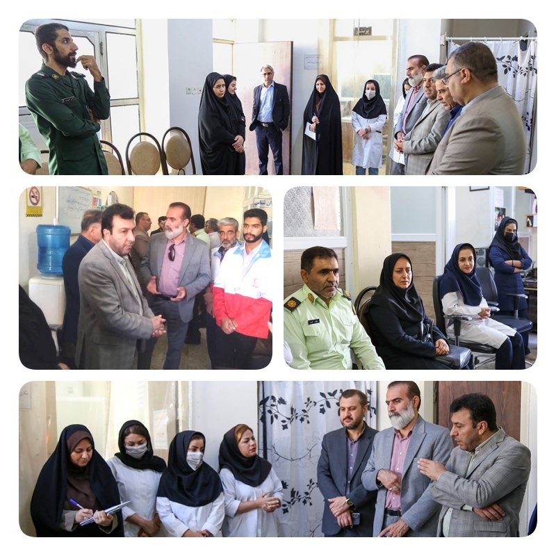 تأکید بر ارتقای خدمات درمان و حمایت‌های اجتماعی در بازدید میدانی از مراکز ترک اعتیاد لارستان