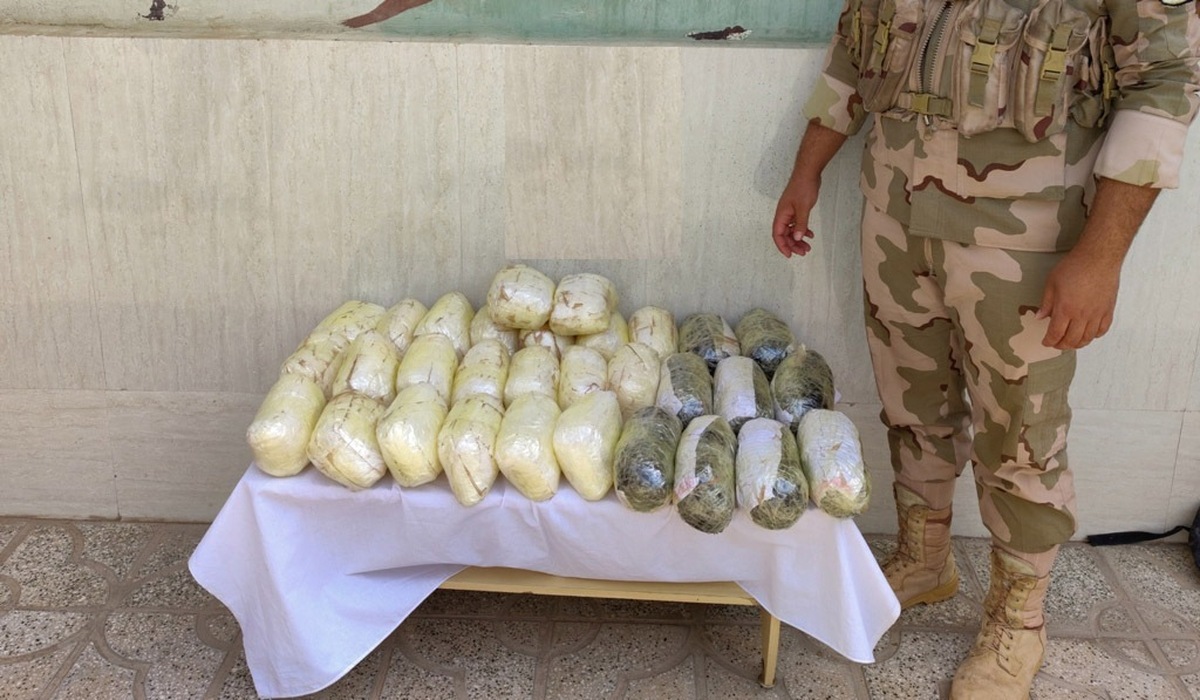 ناکامی قاچاقچیان موادمخدر در مرز خراسان شمالی