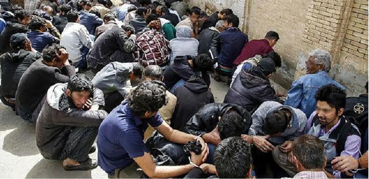 جمع‌آوری ۱۵۰ معتاد متجاهر در طرح ضربتی یک هفته‌ای