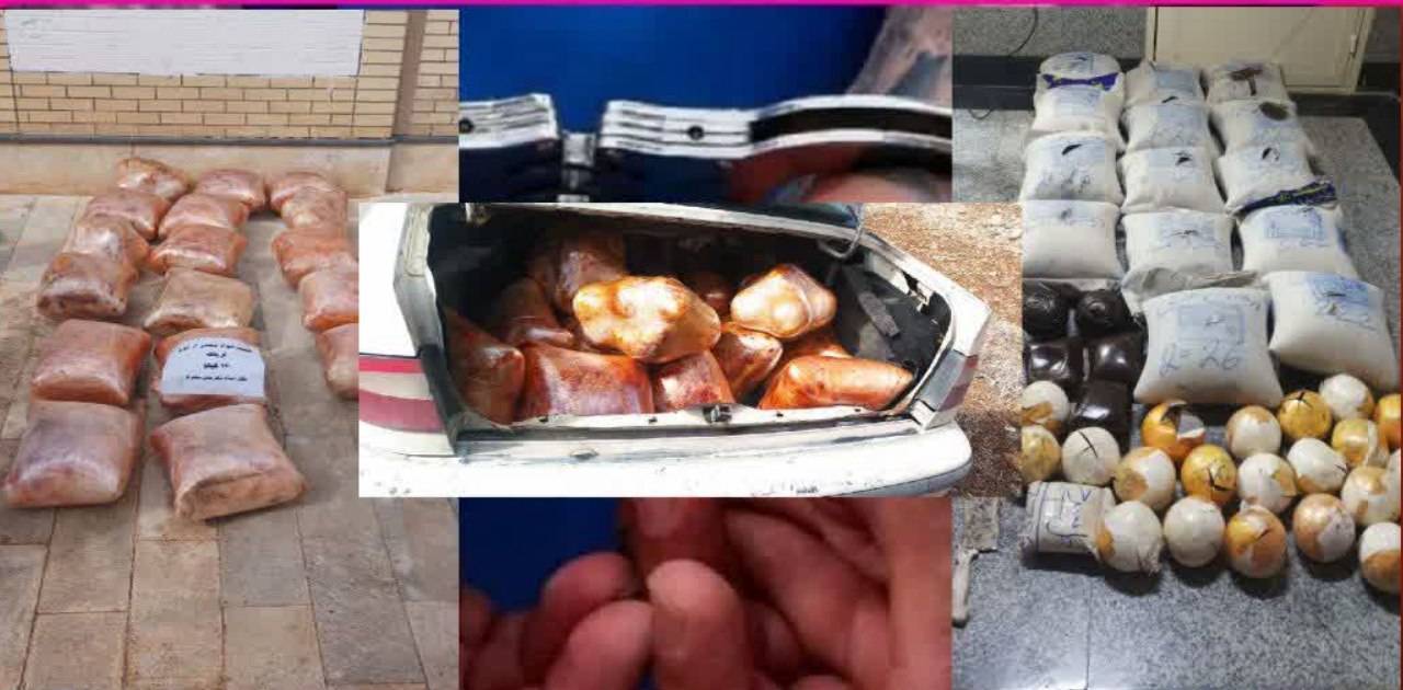 تیزبینی مأموران درکشف ۱۷۰ کیلوگرم تریاک